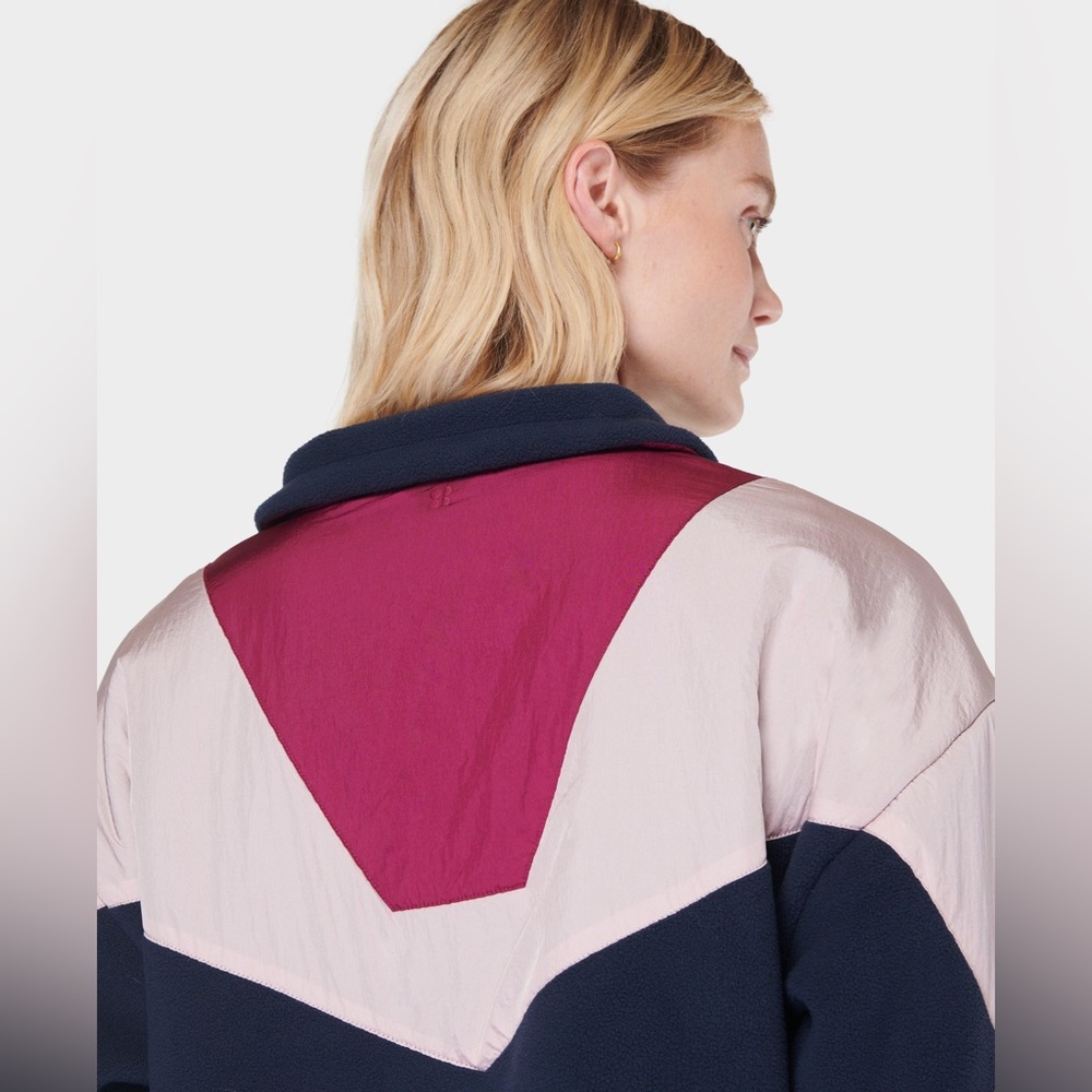 Sweaty Betty Orbit Fleece Half Zip - Picture 3 of 8